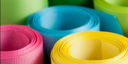 Using grosgrain with your thermal ribbon printer